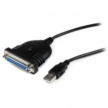 StarTech.com Cable de 1,8m Adaptador de Impresora Paralelo DB25 a USB A