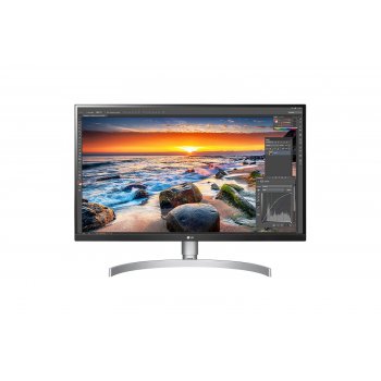 LG 27UL850-W pantalla para PC 68,6 cm (27") 4K Ultra HD LED Plana Mate Plata
