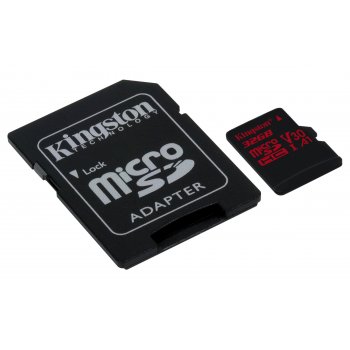 Kingston Technology Canvas React memoria flash 32 GB MicroSDHC Clase 10 UHS-I