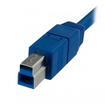 StarTech.com Cable USB 3.0 SuperSpeed de 1 metro - A Macho a B Macho