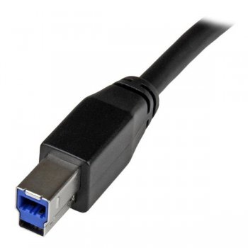 StarTech.com Cable Activo USB 3.0 SuperSpeed de 5 metros - A Macho a B Macho
