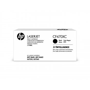 HP 657X Blk Contract LJ Toner Cartridge Original Negro 1 pieza(s)