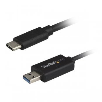 StarTech.com Cable de Transferencia de Datos para Mac y Windows USB 3.0 USBC a USBA - USB TipoC