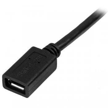 StarTech.com Cable de 50cm Micro USB de Extensión - Macho a Hembra