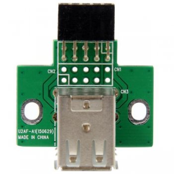 StarTech.com Adaptador Header USB de 2 Puertos para Placa Base