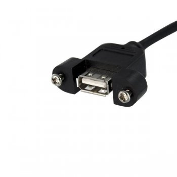 StarTech.com Cable de 91cm USB 2.0 para Montaje en Panel conexión a Placa Base IDC 5 Pines - Hembra USB A