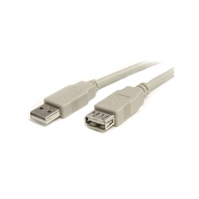 StarTech.com Cable de 1,8m extensor alargador USB A macho a hembra