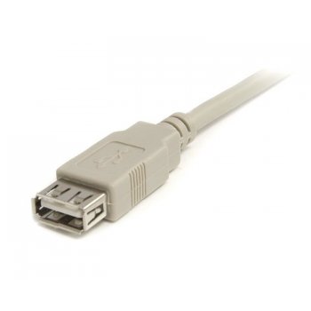 StarTech.com Cable de 1,8m extensor alargador USB A macho a hembra
