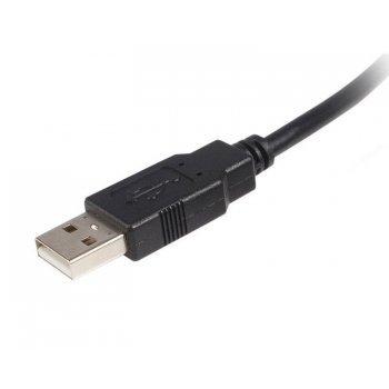 StarTech.com Cable USB de 5m para Impresora - 1x USB A Macho - 1x USB B Macho - Adaptador Negro