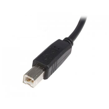 StarTech.com Cable USB de 5m para Impresora - 1x USB A Macho - 1x USB B Macho - Adaptador Negro