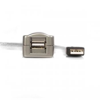 StarTech.com Cable de 4,5m Alargador Activo USB 2.0 - Macho a Hembra USB A - Extensor