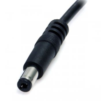 StarTech.com Cable Adaptador 2m USB A Macho a Conector Coaxial Barrel Alimentación Corriente Tipo M 5,5mm 5V DC