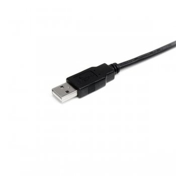 StarTech.com Cable de 2m USB 2.0 Alta Velocidad Macho a Macho USB A - Negro