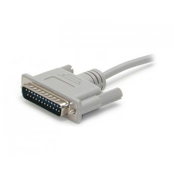 StarTech.com Cable de 3m de módem nulo serie cruzado DB9 hembra a DB25 macho