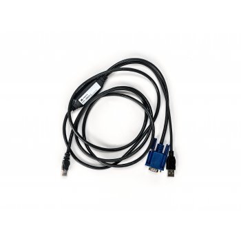 Vertiv Avocent USBIAC-7 adaptador de cable RJ - 45 USB, VGA Negro, Azul