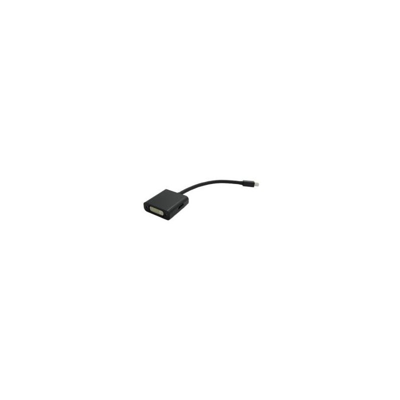 Nilox MiniDP - DisplayPort HDMI DVI-I M F Mini DisplayPort DisplayPort HDMI DVI-I Negro