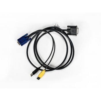 Vertiv Avocent CBL0170 cable para video, teclado y ratón (kvm) 1,8 m Negro