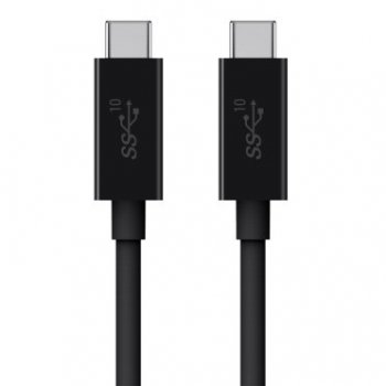 Belkin F2CU052BT1M-BLK cable USB 1 m 3.0 (3.1 Gen 1) USB C Negro