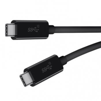 Belkin F2CU052BT1M-BLK cable USB 1 m 3.0 (3.1 Gen 1) USB C Negro
