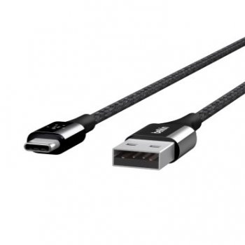 Belkin F2CU059BT04-BLK cable USB 1,2 m USB A USB C Negro