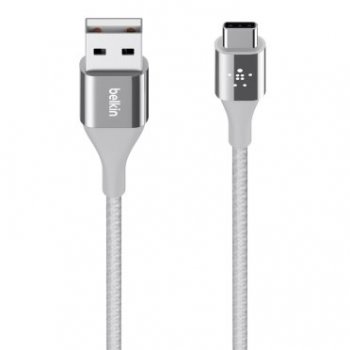 Belkin F2CU059BT04-SLV cable USB 1,2 m USB A USB C Plata