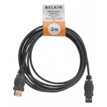 Belkin F3U134R3M cable USB 3 m USB A USB B Negro
