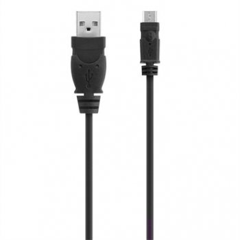 Belkin USB 2.0 A Micro USB B, 1.8m cable USB 1,8 m USB A Micro-USB B Negro