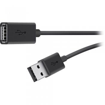 Belkin USB 2.0 A M F 4.8m cable USB 4,8 m USB A Negro