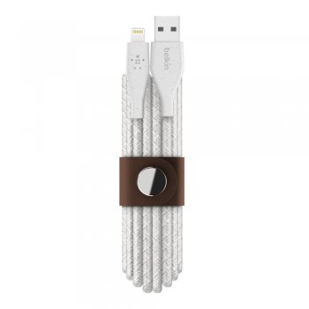 Belkin F8J236BT10-WHT cable de conector Lightning 3 m Blanco