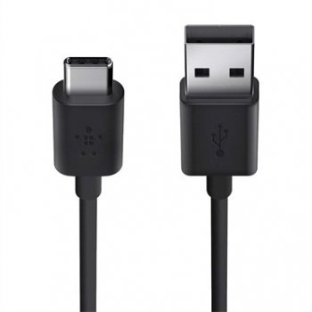 Belkin USB-A - USB-C, 1.8m cable USB 1,8 m 2.0 USB A USB C Negro