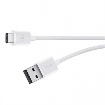 Belkin Mixit USB-A USB-C, 1.8m cable USB 1,8 m 2.0 USB A USB C Blanco