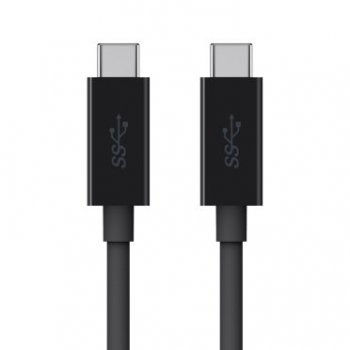 Belkin F2CU049bt2M-BLK cable USB 2 m 3.0 (3.1 Gen 1) USB C Negro