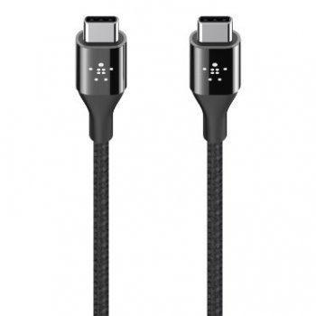 Belkin F2CU050BT04-BLK cable USB 1,2 m USB C Negro