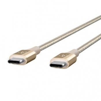 Belkin F2CU050BT04-GLD cable USB 1,2 m USB C Oro