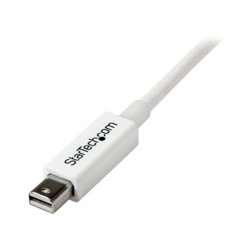 StarTech.com Cable 2m Thunderbolt - Blanco - Macho a Macho