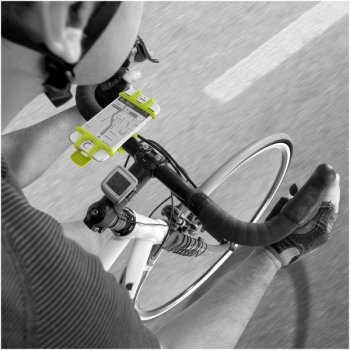 Celly Easy Bike Teléfono móvil smartphone Verde Soporte pasivo
