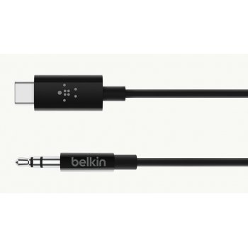 Belkin F7U079BT06-BLK cable de audio 1,8 m 3,5mm Negro