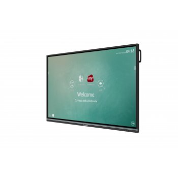 Viewsonic IFP7550-2EP pantalla de señalización 189,2 cm (74.5") LCD 4K Ultra HD Pantalla táctil Panel plano interactivo Negro
