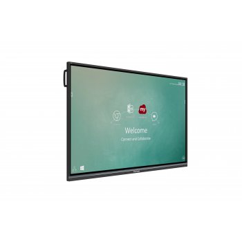 Viewsonic IFP7550-2EP pantalla de señalización 189,2 cm (74.5") LCD 4K Ultra HD Pantalla táctil Panel plano interactivo Negro