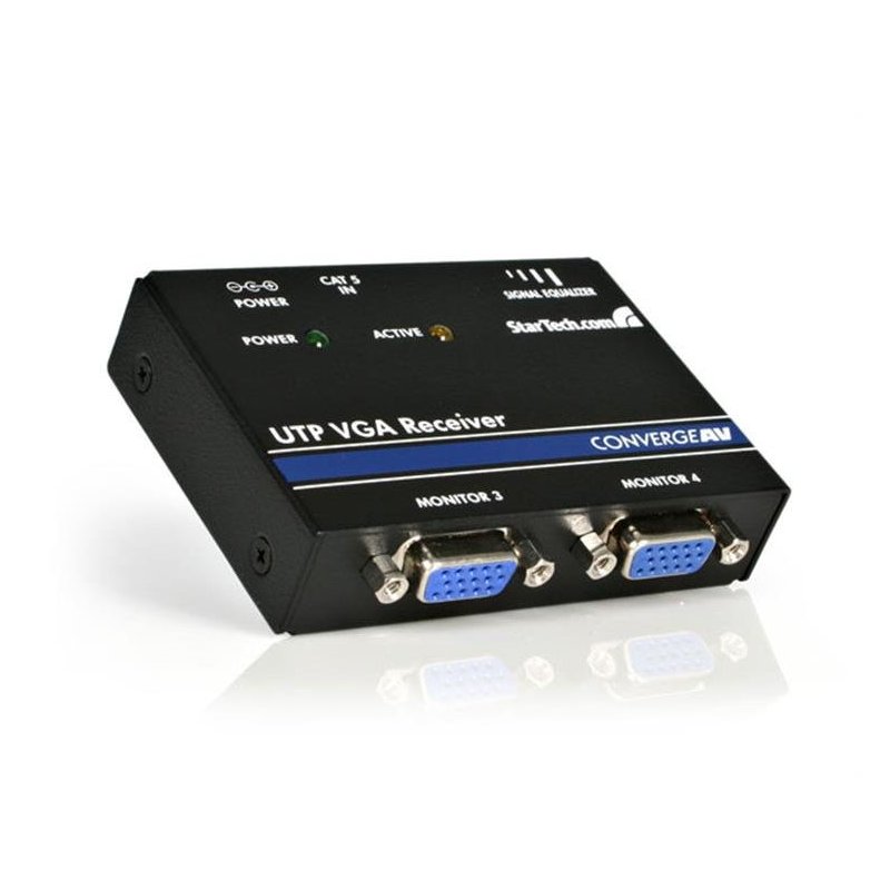 StarTech.com Receptor Extensor de Vídeo VGA a través de Cable Cat5 UTP Ethernet - Vídeo por sobre Cat5