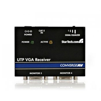 StarTech.com Receptor Extensor de Vídeo VGA a través de Cable Cat5 UTP Ethernet - Vídeo por sobre Cat5