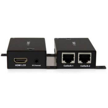 StarTech.com Extensor de HDMI por Cable Doble CAT5 - Alimentado por el Bus HDMI - 1080p