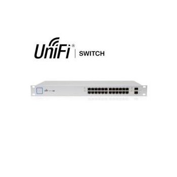 Ubiquiti Networks UniFi US-24-250W switch Gestionado Gigabit Ethernet (10 100 1000) Plata 1U Energía sobre Ethernet (PoE)