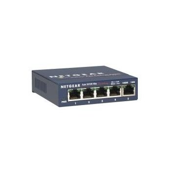 Netgear FS105-300PES switch No administrado L2 Fast Ethernet (10 100) Azul