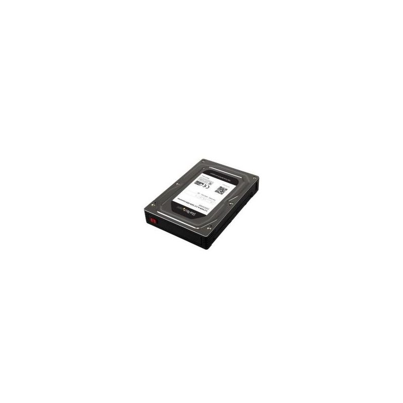 StarTech.com Caja Adaptador de Disco Duro o SSD SATA de 2,5" de hasta 12,5mm de Altura para Bahía de 3,5"