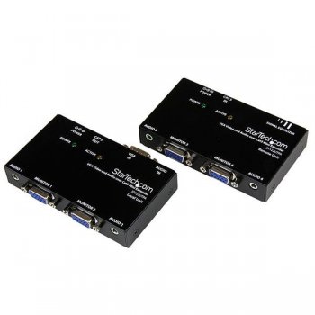 StarTech.com Extensor de Vídeo VGA y Audio mini-jack por cable cat5 UTP Ethernet - Adaptador