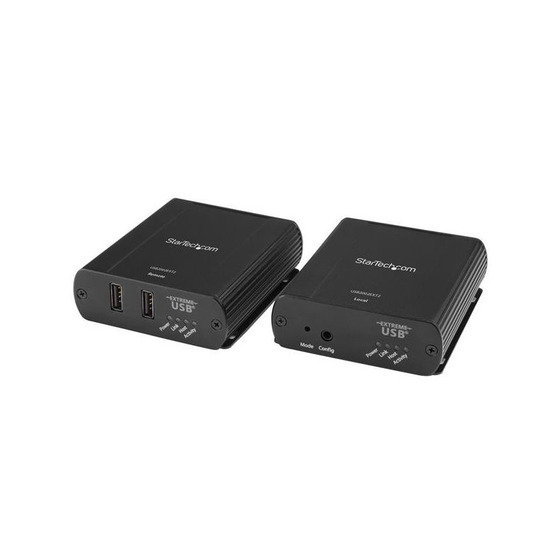 StarTech.com Extensor 2 puertos USB 2.0 por cable Ethernet UTP RJ45 100m de alcance rango