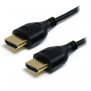 StarTech.com Cable de 1,8m HDMI Delgado de Alta Velocidad con Ethernet - Ultra HD 4k x 2k - HDMI a HDMI Macho a Macho