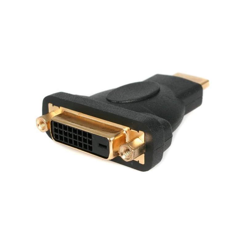 StarTech.com Adaptador HDMI a DVI - DVI-D Hembra - HDMI Macho - Conversor - Negro