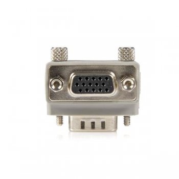 StarTech.com Right Angle VGA   VGA Cable Adapter Type 1 - M F DB15 Gris
